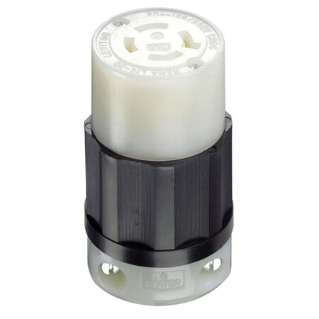 Spark Locking Connector, L14-20R, 20 A, Black, White SP3304471